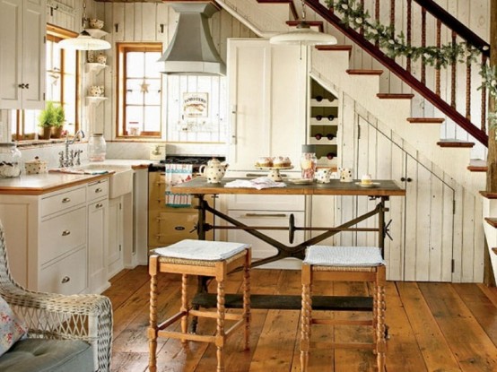 small rustic kitchen ideas photo - 1