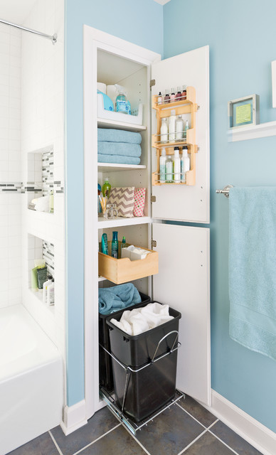 storage for small bathrooms photo - 1