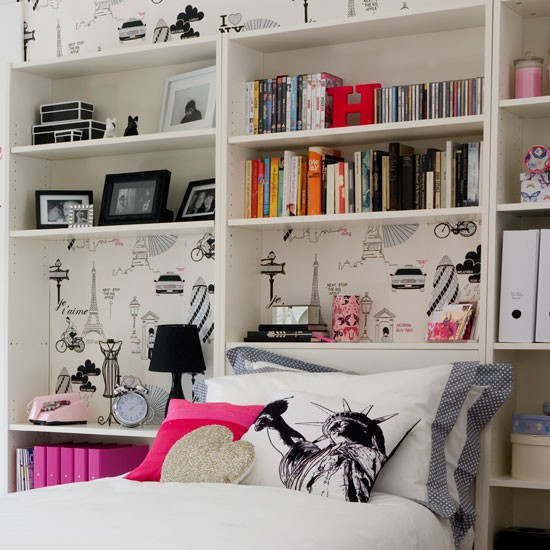 teenage girl bedroom storage ideas