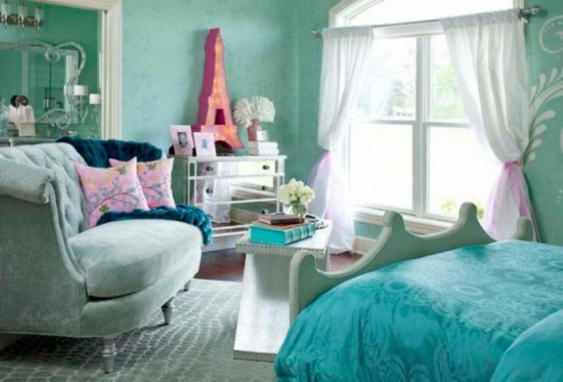 teen girl bedroom design photo - 1