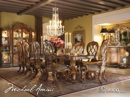 victorian dining room sets photo - 1