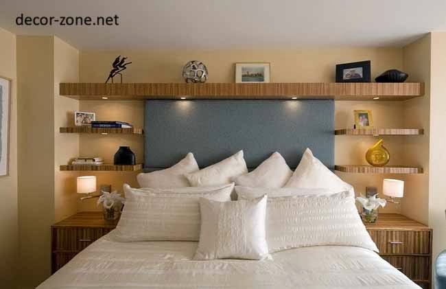 wall shelf ideas for bedroom photo - 1