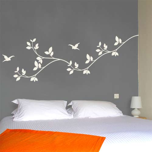 wall stickers for bedrooms photo - 2