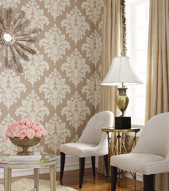 wallpaper designs for dining room photo - 1