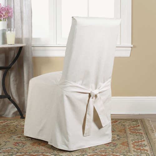 white dining room chair slipcovers photo - 2