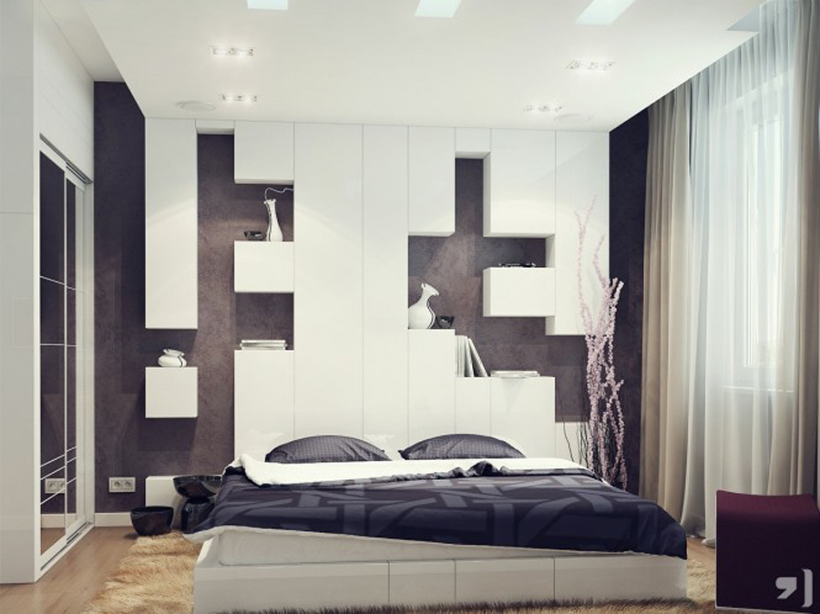 white wall bedroom ideas photo - 1